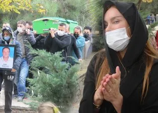 Ebru Şallı’nın acı günü! Gözyaşlarına içinde uğurladı