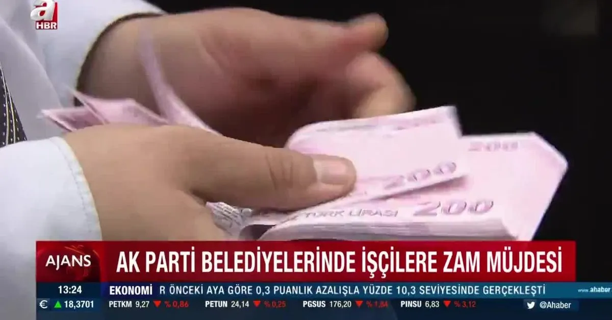 AK Partili belediyelerdeki işçilere yüzde 80 zam