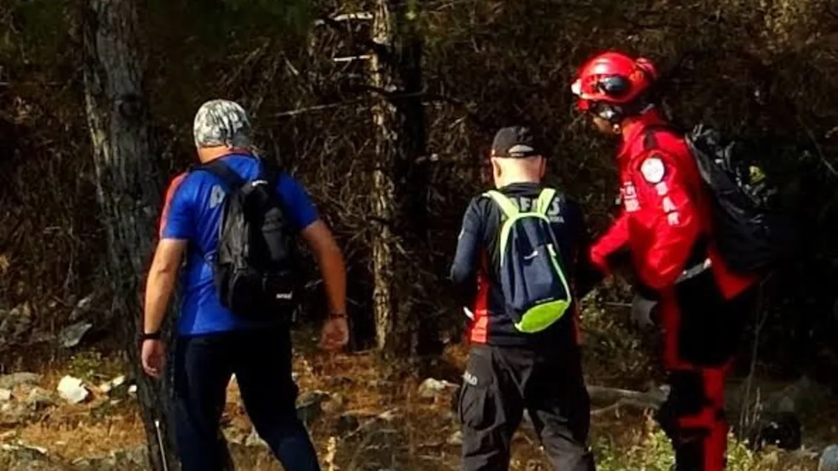 Doğa yürüyüşene çıkan şahıs ormanlık alanda mahsur kaldı