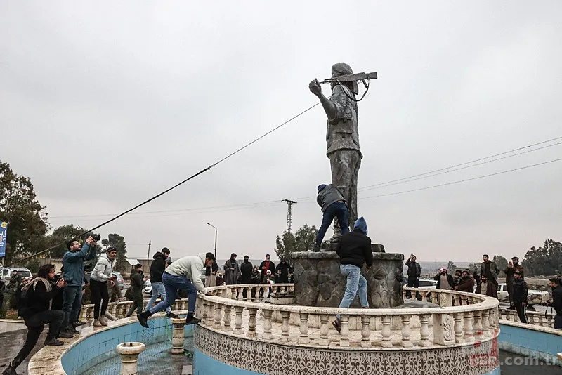 Terörün sembolleri bir bir yıkıldı! Tabka’da tarihi anlar 5