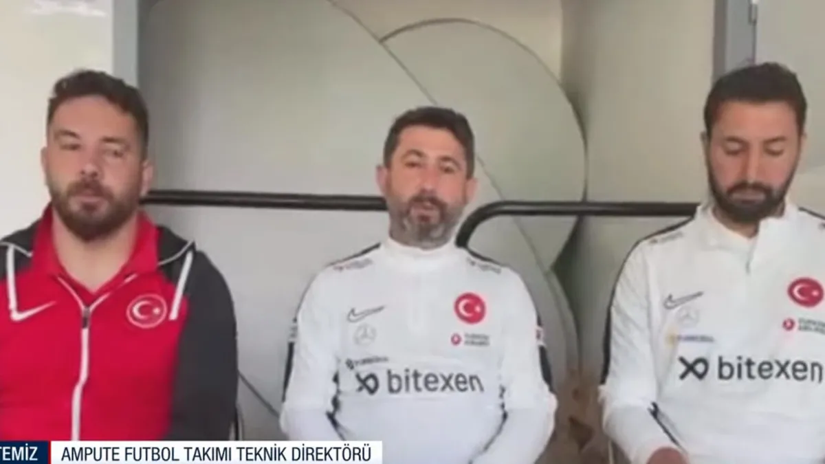 Ampute Milli Futbol Takımı A Haber'de: İsrail galibiyeti Gazze'ye armağan olsun