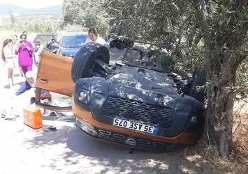 Erdek'te trafik kazası: 5 yaralı