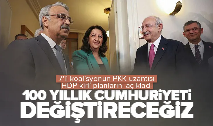 HDP kirli planlarını açıkladı