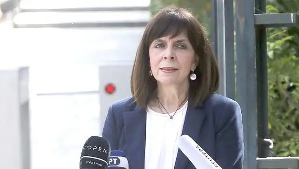 Yunanistan Cumhurbaşkanı Sakelaropulu Meis Adası kışkırtması! Kaş’ın karşısındaki adaya gitti