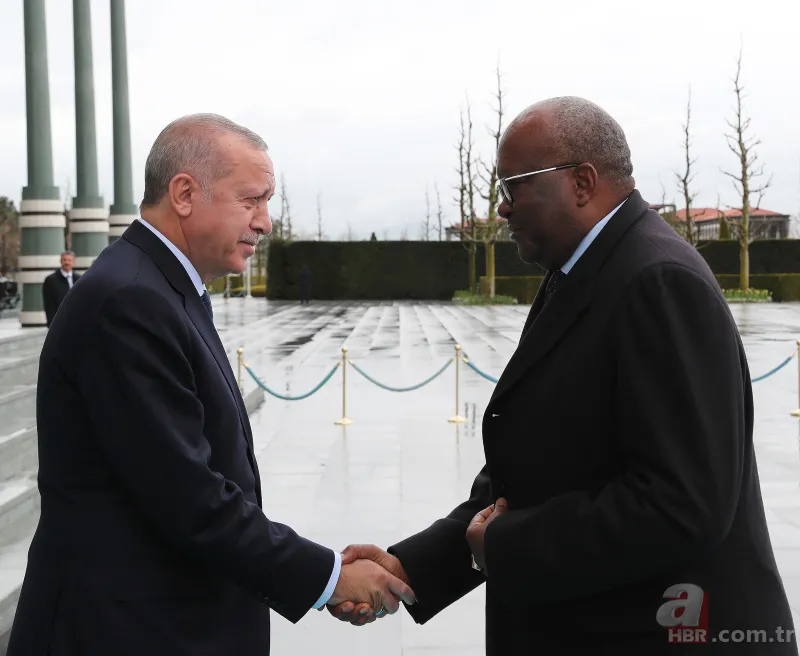 Başkan Erdoğan Burkina Faso Devlet Başkanı Kabore'yi karşıladı 10