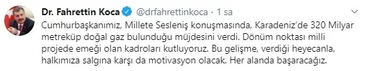 Sağlık Bakanı Fahrettin Koca'dan "müjde" mesajı: Her alanda başaracağız! - 1