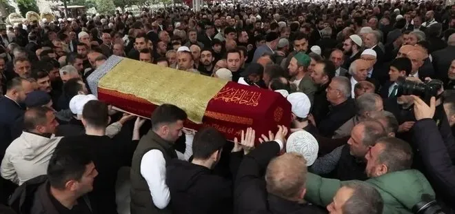 Ahmet Albayrak’ın annesi Gülbeyaz Albayrak son yolculuğuna dualarla uğurlandı