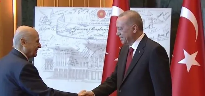 29 Ekim kutlamaları: Başkan Erdoğan Beştepe’de tebrikleri kabul etti