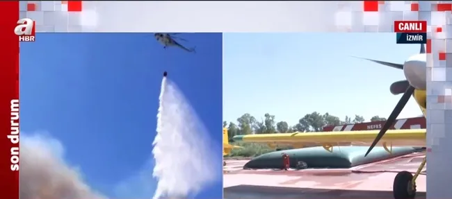 Orman ekipleri yangınlara karşı teyakkuz halinde! 2 uçak hazır bekletiliyor