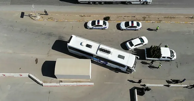 43 ilin geçiş noktasında sıkı denetim! Otobüsler tek tek durduruluyor - 1