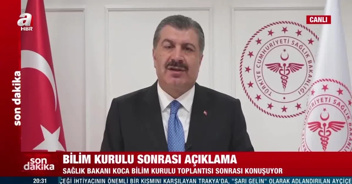 SON DAKİKA: Sağlık Bakanı Fahrettin Koca: Vatandaşlarımızı bulunduğu yerde aşılayacağız