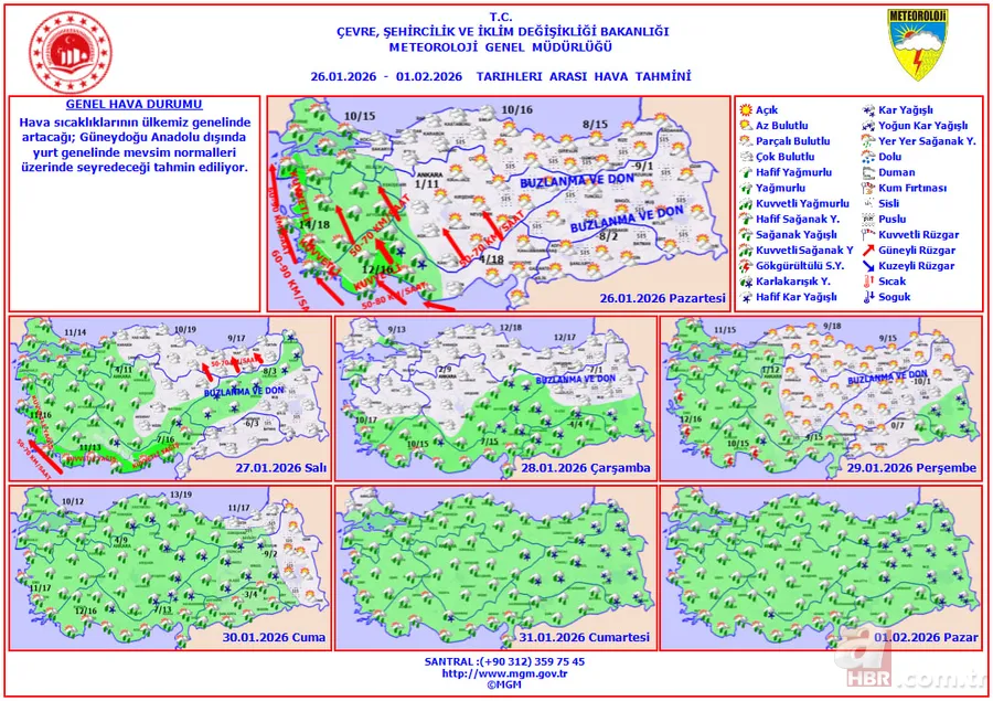 Meteoroloji uyardı: 90 km fırtına, sel, çatı uçması ve ağaç devrilmesi riski! 9 il sarı kodda 14