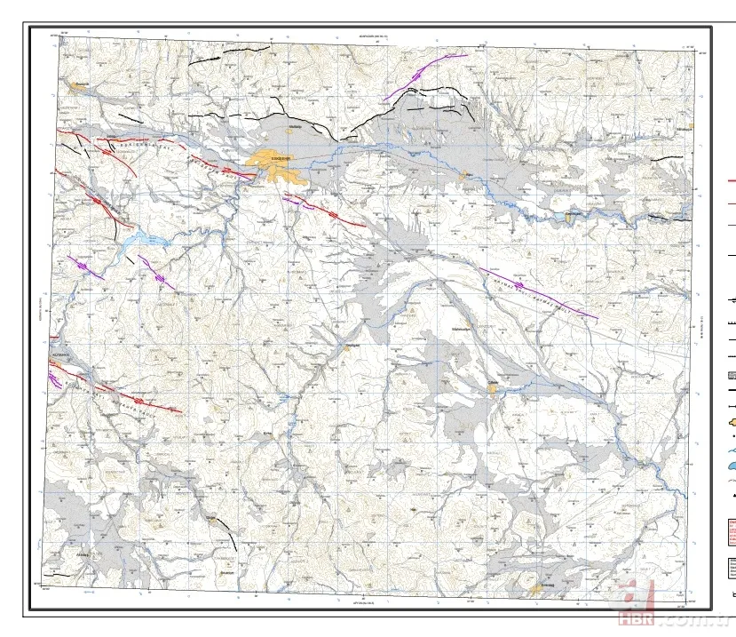 Diri Fay Haritası MTA yenilendi 2023 | Kuvaterner Fayına dikkat! Aktif fay hattı hangi il ve ilçelerden geçiyor? 19