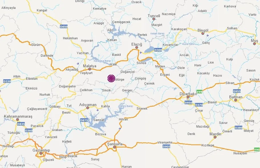 Son Dakika Malatya Da 5 2 Lik Deprem