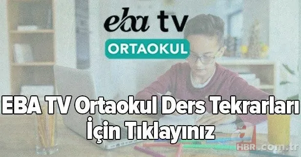 27 Mart EBA TV ders tekrarları izle! İlkokul, Ortaokul, Lise TRT EBA TV uzaktan eğitim ders tekrarı videoları 3