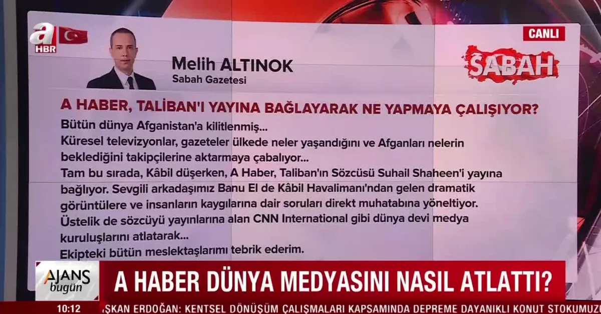 A Haber dünya medyasını nasıl atlattı?