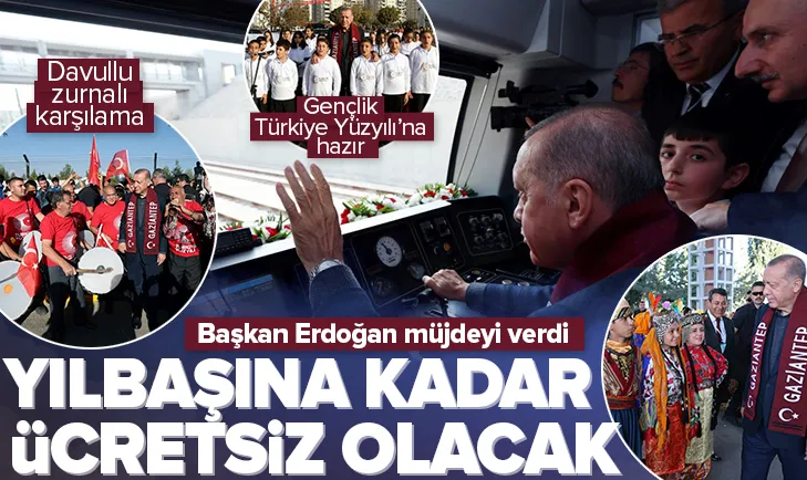 Başkan Erdoğan’dan müjde: Ücretsiz olacak