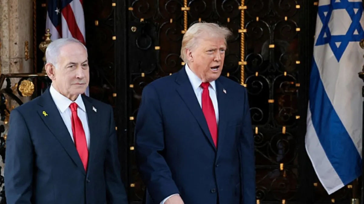 Eli kanlı katil Netanyahu 5. kez ABD'de! Görüşme öncesi Trump'tan Türkiye'ye övgü: Erdoğan'la çok iyi ilişkim var