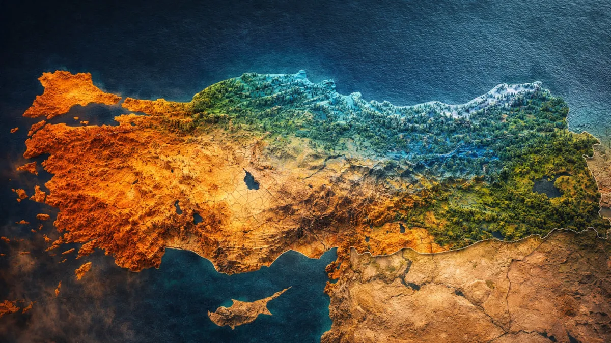 Türkiye’nin iklim haritası değişti: 60 yılda kuşaklar resmen yer değiştirdi