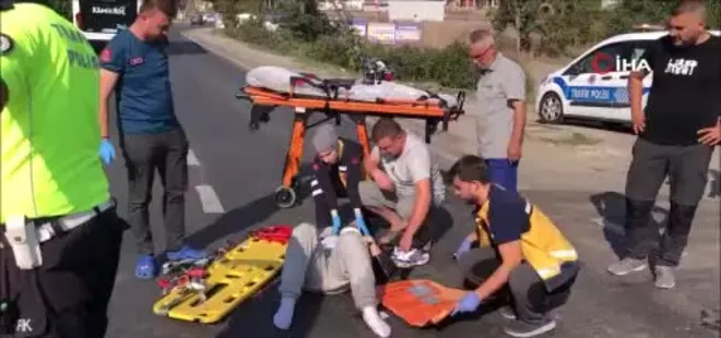 Çorlu'da trafik kazası