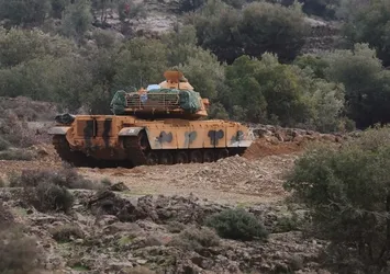 Afrin bölgesine kara harekatı başladı