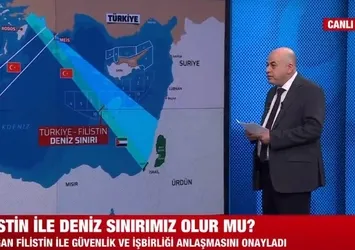 Türkiye'nin Filistin ile deniz sınırı olacak mı? Hüseyin Çelik tarihi anlaşmayı A Haber'de değerlendirildi