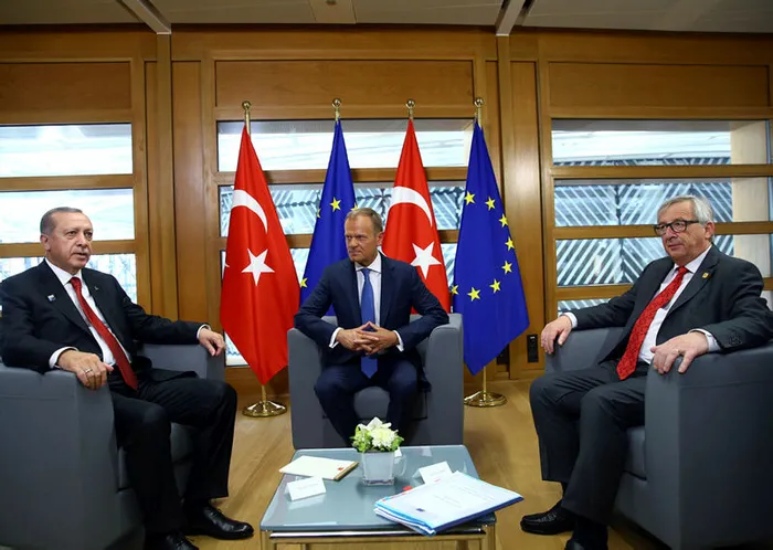Erdoğan, Donald Tusk, Jean-Claude Juncker ve Tajani görüştü - 1