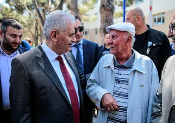 Başbakan Yıldırım'dan sürpriz ziyaret