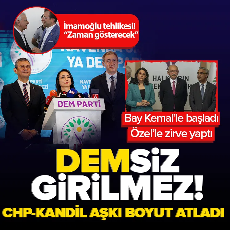 CHP DEM Partiden kopamıyor!