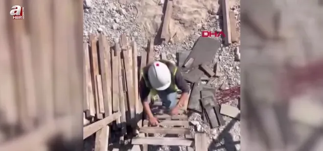 Ankara'da Şantiyenin tek kadın mühendisi