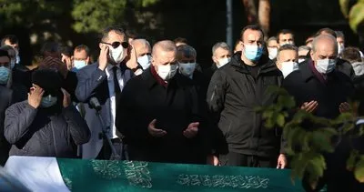 Ticaret Bakanı Ruhsar Pekcan'ın annesi son veda! Başkan Erdoğan da cenaze töreninde