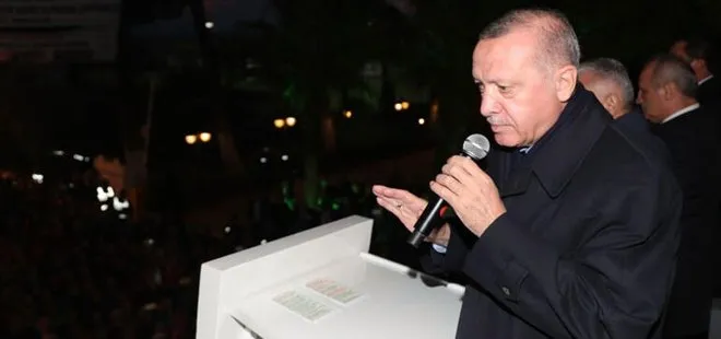 Başkan Erdoğan: YPG’ye verilen 33 bin TIR silahı bulduk