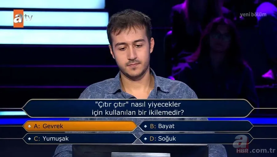 Kim Milyoner Olmak İster'de tarihi anlar! Yarışmacı milyonluk soruyu açtırmaya hak kazandı 9