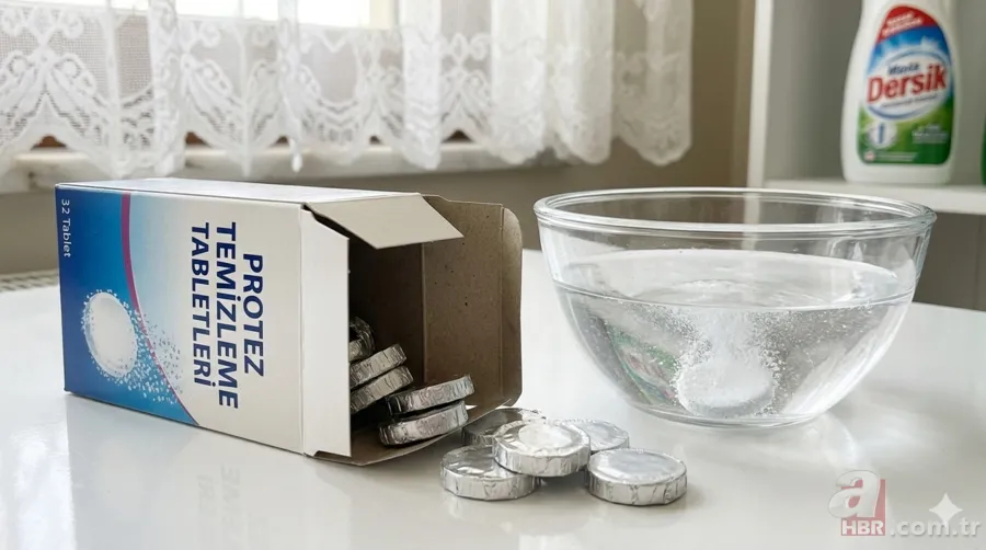 Sararan perdeler için "protez tableti" mucizesi: Kar gibi bembeyaz yapıyor 4