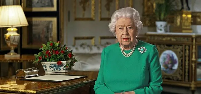 İngiltere’de tarihe geçen anlar! Kraliçe 2.Elizabeth 4’üncü kez halkına seslendi