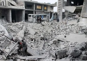 İdlib'de pazar yerine saldırı: 10 ölü, 21 yaralı