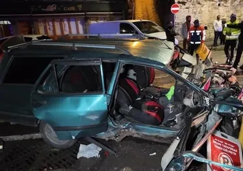 Üsküdar'da zincirleme kaza! 3 yaralı