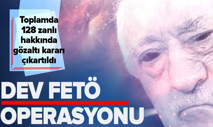 Son dakika: Dev FETÖ operasyonu! Çok sayıda gözaltı var...