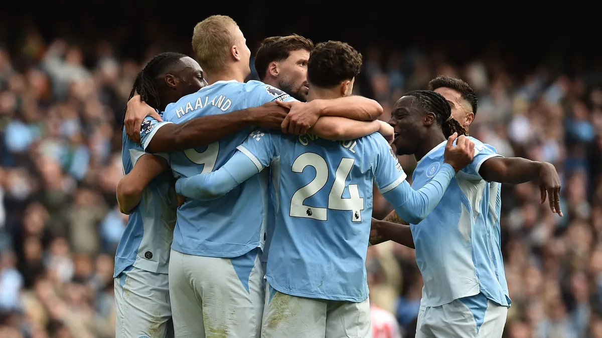 Premier Lig'de gol düellosu! Maç sonucu: Manchester City 5-3 Sunderland