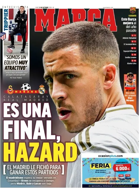 Avrupa basınında Galatasaray-Real Madrid maçı: Cehennemde final! 6