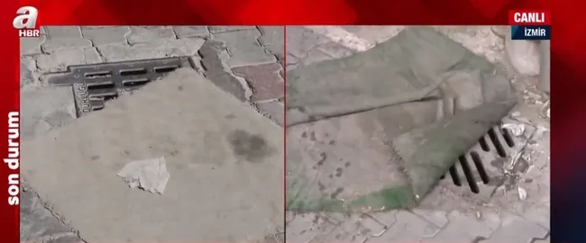 Bornova'da pis koku yayılıyor! Vatandaşlar kokuya karşı mazgalları kilimle kapattı - 4