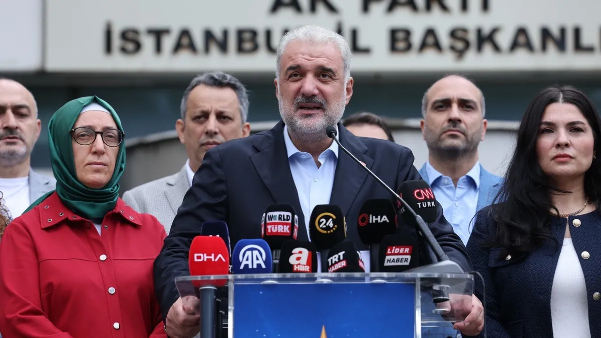 AK Parti'den Filistin davasına tam destek