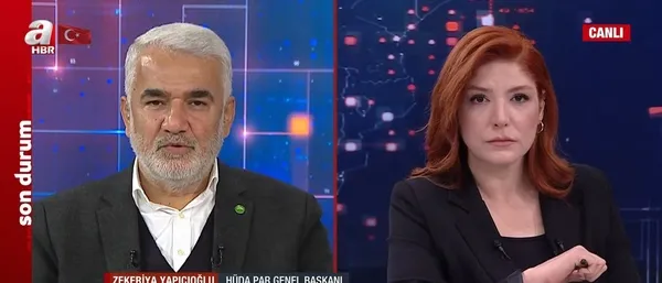 HÜDA PAR Genel Başkanı Zekeriya Yapıcıoğlu’ndan A Haber’de önemli açıklamalar: Başkan Erdoğan’ı desteklemeye mecburuz - 3