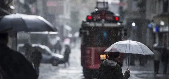 Meteoroloji’den İstanbul’a sağanak yağış uyarısı