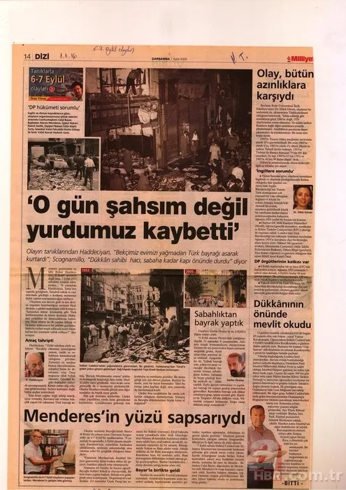 6-7 Eylül olaylarının yıl dönümü! 6-7 Eylül 1955’te neler yaşandı? | İşte o kara günlerden gazete manşetleri 7