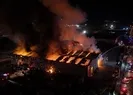 Geri dönüşüm fabrikasında yangın