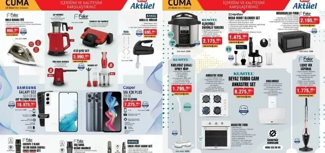 25 Ekim 2024 BİM aktüel katalog: Hangi ürünler indirimde? Ütü, tencere, çeyiz paketi, ısıtıcılar, battaniye çeşitleri…