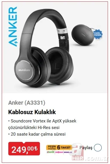 BİM'e bu cuma teknoloji ürünleri damga vuracak! 27 Kasım 2020 BİM aktüel ürünler kataloğunda hangi ürünler var? 8