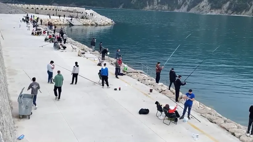 Duyan sahile koştu! Sabahın ilk ışıklarında…