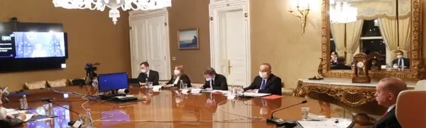 Son dakika: Başkan Erdoğan, AB Komisyonu Başkanı Ursula von der Leyen ile görüştü - 1